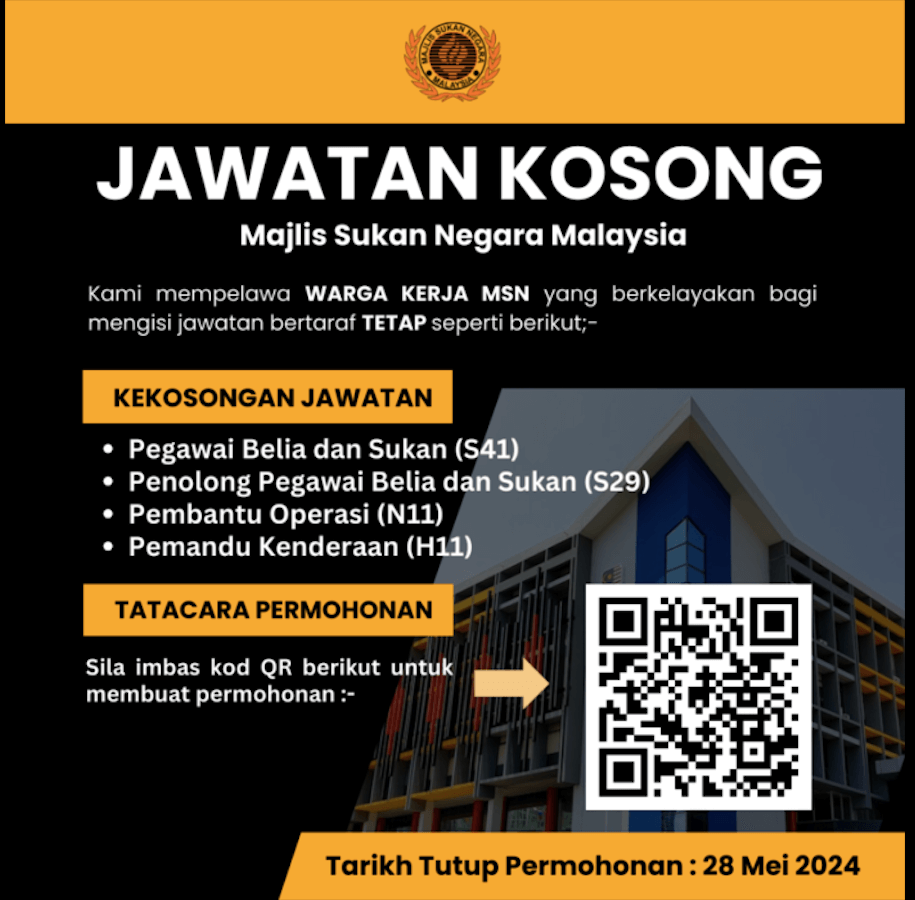 Jawatan Kosong KBS Mei 2024